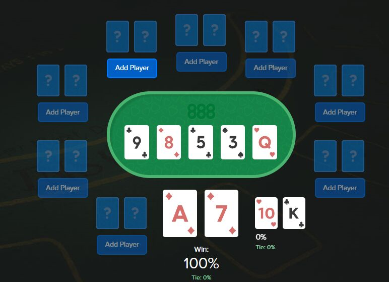 Флэш - наиболее распространенная комбинация в покере